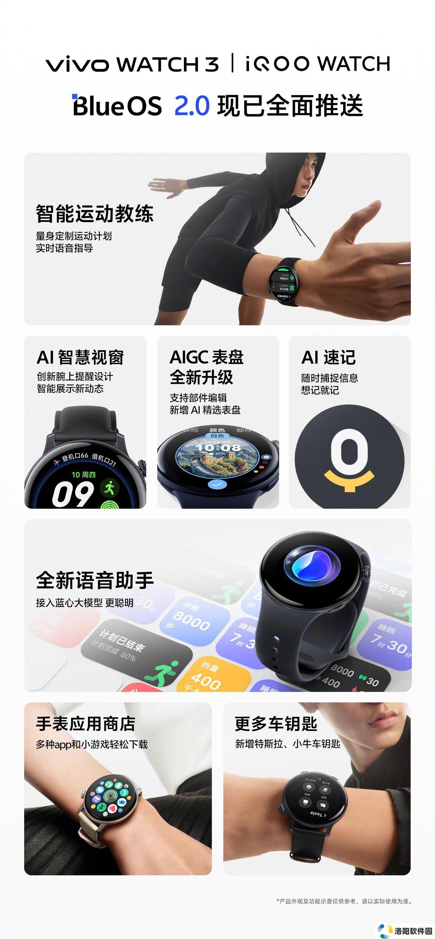 vivo与iQOO智能手表BlueOS 2.0大升级，新功能抢先看！