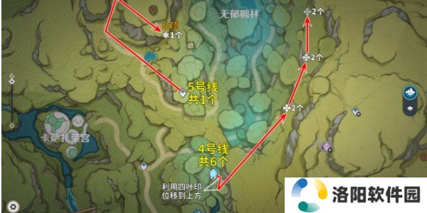 原神劫波莲采集位置分享 原神劫波莲采集分布图